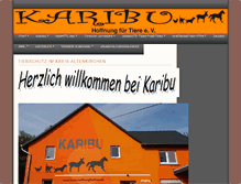Tablet Screenshot of karibu-hoffnungfuertiere.de